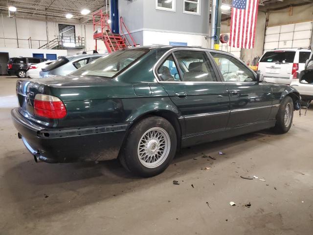 WBAGG834X1DN83899 - 2001 BMW 740 I AUTOMATIC Grün Foto 3
