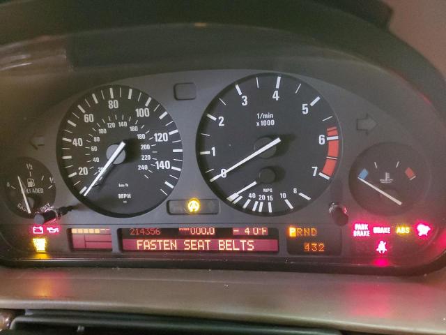 WBAGG834X1DN83899 - 2001 BMW 740 I AUTOMATIC Grün Foto 9