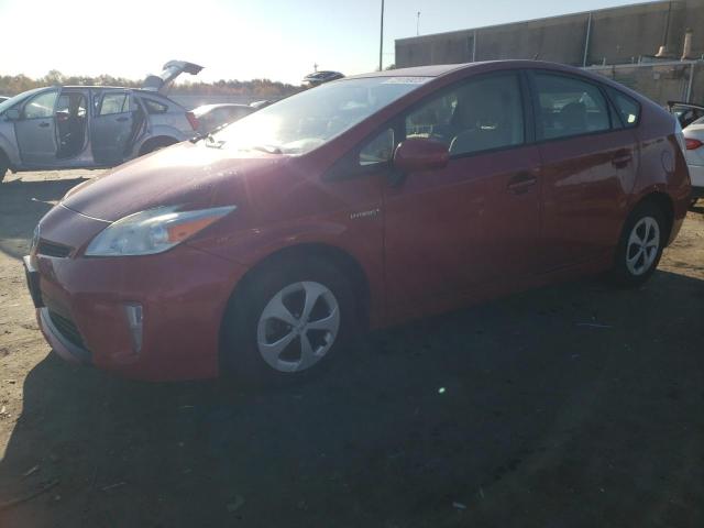 JTDKN3DU9C5458734 - 2012 TOYOTA PRIUS RED photo 1