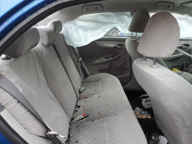 JTDBL40E399072130 - 2009 TOYOTA COROLLA BASE BLUE photo 10