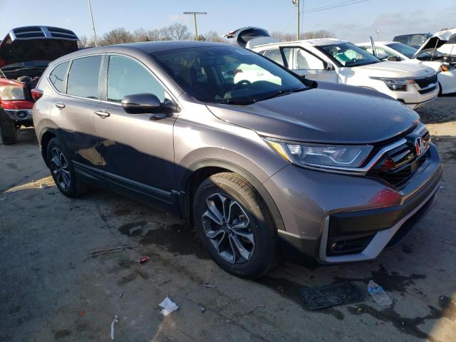 5J6RW1H86ML010262 - 2021 HONDA CR-V EXL GRAY photo 4