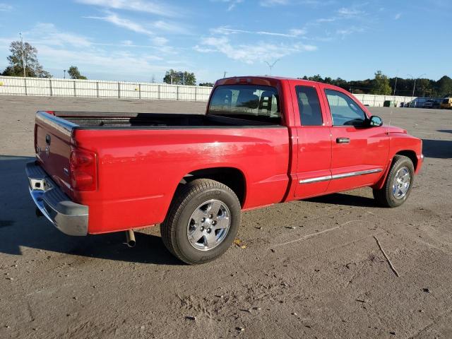 1D7HE52N05S363863 - 2005 DODGE DAKOTA LARAMIE RED photo 3