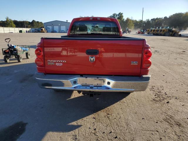 1D7HE52N05S363863 - 2005 DODGE DAKOTA LARAMIE RED photo 6