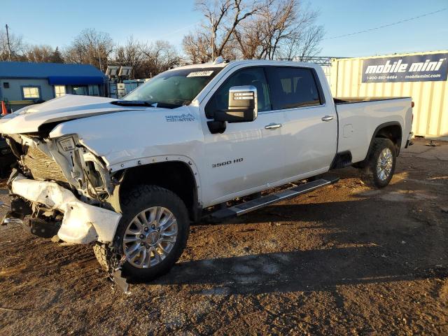 1GC4YVEY7LF340690 - 2020 CHEVROLET SILVERADO K3500 HIGH COUNTRY WHITE photo 3