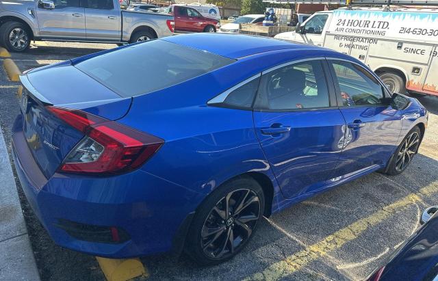 19XFC2F82KE029746 - 2019 HONDA CIVIC SPORT ლურჯი ფოტო 4