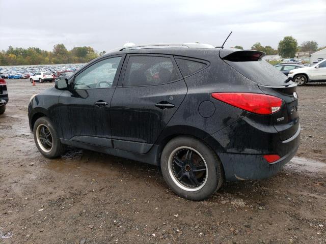 KM8JUCAC7AU023719 - 2010 HYUNDAI TUCSON GLS BLACK photo 2