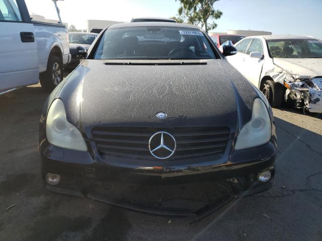 WDDDJ75X76A033535 - 2006 MERCEDES-BENZ CLS 500C BLACK photo 5