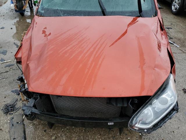 3KPF34AD9ME401151 - 2021 KIA FORTE GT LINE ORANGE photo 11