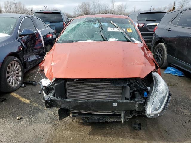 3KPF34AD9ME401151 - 2021 KIA FORTE GT LINE ORANGE photo 5