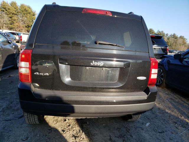 1C4NJRFB1ED766531 - 2014 JEEP PATRIOT LATITUDE BLACK photo 6