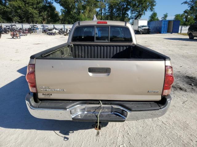 5TETX22N06Z196043 - 2006 TOYOTA TACOMA ACCESS CAB ოქროსფერი ფოტო 6