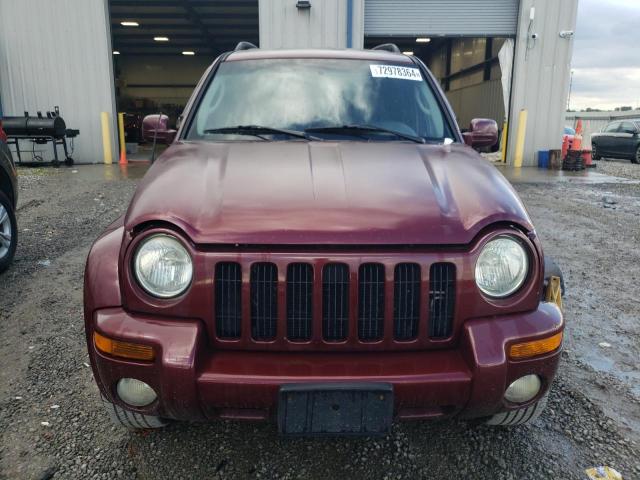 1J4GK48K03W547920 - 2003 JEEP LIBERTY SPORT MAROON photo 5