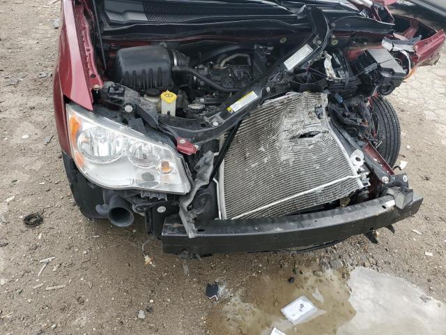 2A4RR5D11AR334360 - 2010 CHRYSLER TOWN & COU TOURING წითელი ფოტო 12