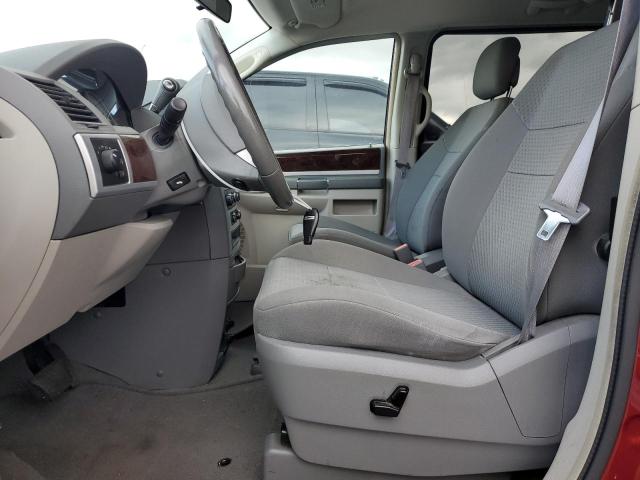 2A4RR5D11AR334360 - 2010 CHRYSLER TOWN & COU TOURING წითელი ფოტო 7