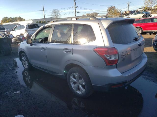 JF2SJAMC6EH438905 - 2014 SUBARU FORESTER 2.5I TOURING SILVER photo 2