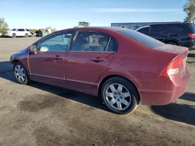 2HGFA1F58BH514727 - 2011 HONDA CIVIC LX RED photo 2