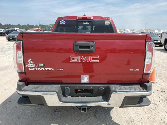 1GTG6CEN6K1322416 - 2019 GMC CANYON SLE MAROON photo 6