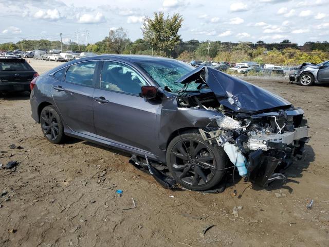 19XFC2F83ME003000 - 2021 HONDA CIVIC SPORT GRAY photo 4