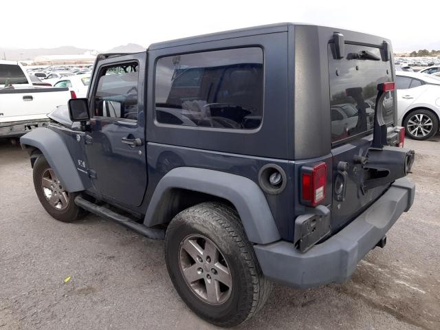 1J4FA24118L608295 - 2008 JEEP WRANGLER X GRAY photo 2