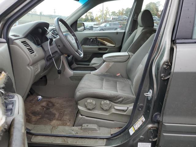 5FNYF18136B026770 - 2006 HONDA PILOT LX GREEN photo 7