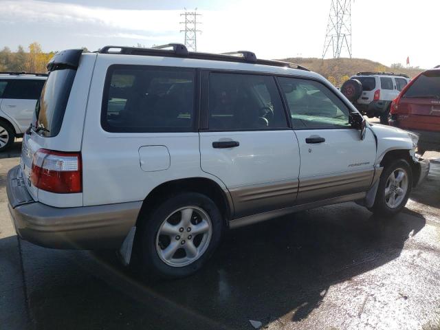 JF1SF65572G712990 - 2002 SUBARU FORESTER S თეთრი ფოტო 3