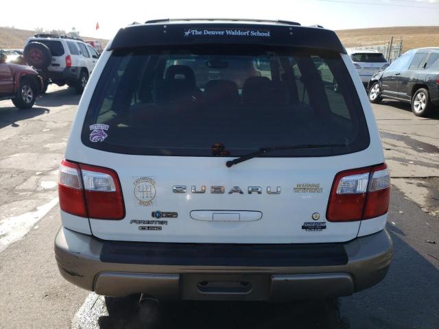 JF1SF65572G712990 - 2002 SUBARU FORESTER S თეთრი ფოტო 6