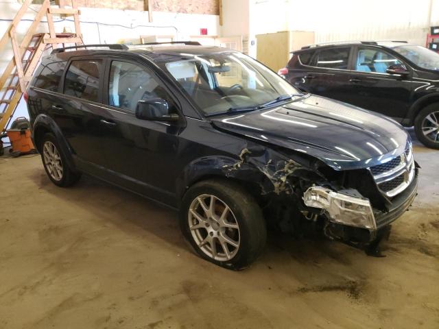 3C4PDDBG8ET152297 - 2014 DODGE JOURNEY SXT BLUE photo 4