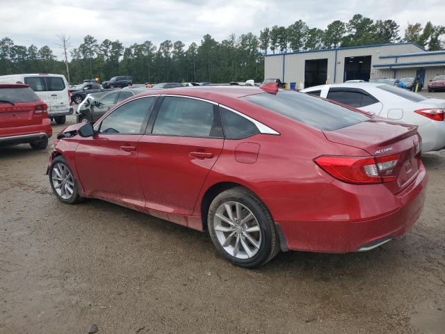 1HGCV1F12MA103569 - 2021 HONDA ACCORD LX RED photo 2