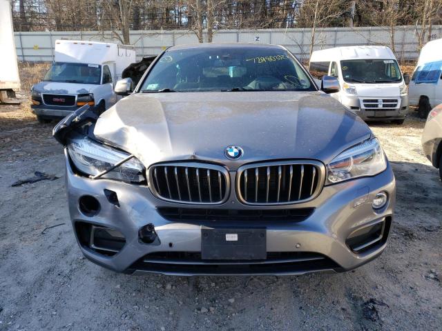5UXKU2C39H0U28464 - 2017 BMW X6 XDRIVE35I GRAY photo 5
