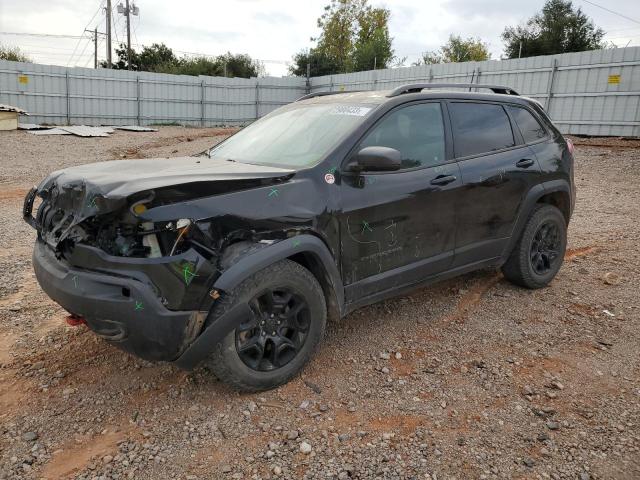 1C4PJMBN1KD167958 - 2019 JEEP CHEROKEE TRAILHAWK BLACK photo 1