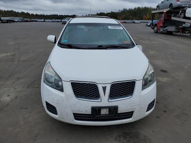 5Y2SM67039Z458159 - 2009 PONTIAC VIBE WHITE photo 5