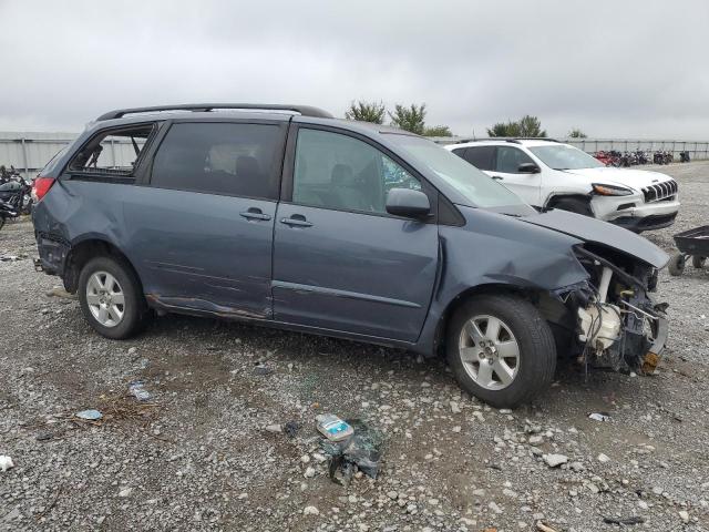 5TDZA22C86S495707 - 2006 TOYOTA SIENNA XLE BLUE photo 4