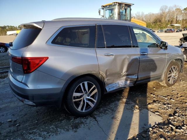 5FNYF5H96HB027671 - 2017 HONDA PILOT TOURING SILVER photo 3