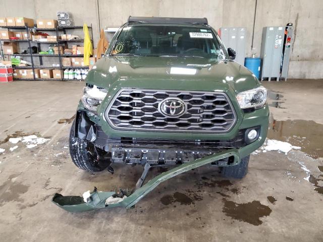 3TMDZ5BN4MM112073 - 2021 TOYOTA TACOMA DOUBLE CAB 绿色 照片 5
