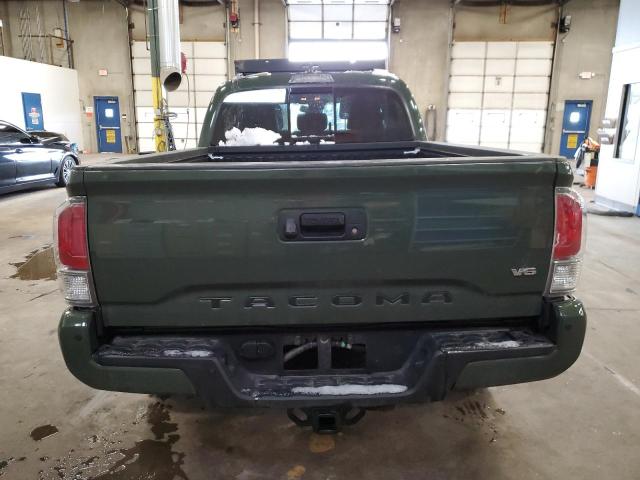 3TMDZ5BN4MM112073 - 2021 TOYOTA TACOMA DOUBLE CAB GREEN photo 6