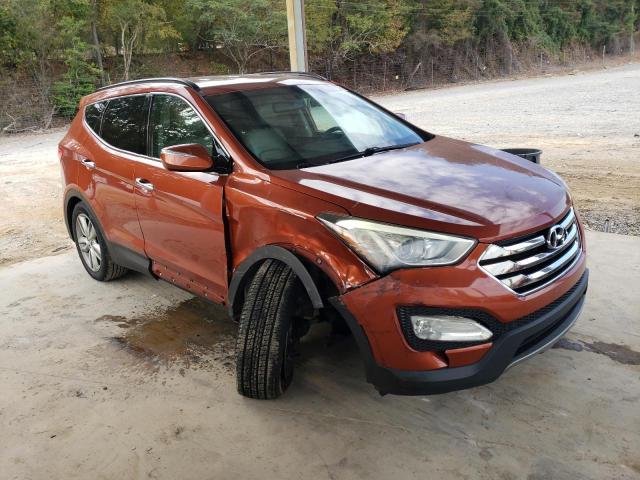 5XYZU3LA6EG176943 - 2014 HYUNDAI SANTA FE S ORANGE photo 4