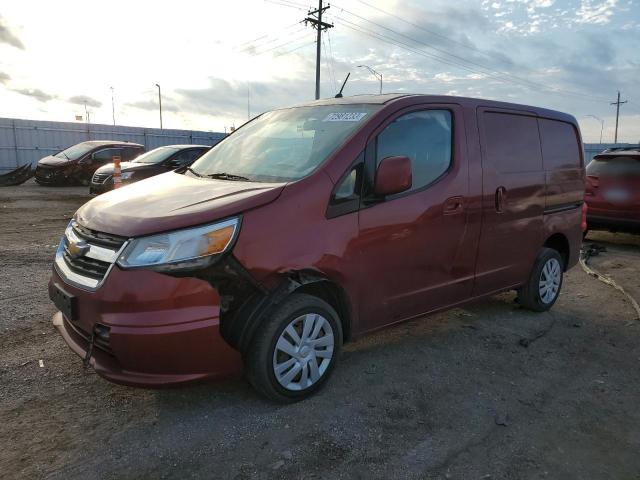 3N63M0YN6FK721536 - 2015 CHEVROLET CITY EXPRE LS MAROON photo 1