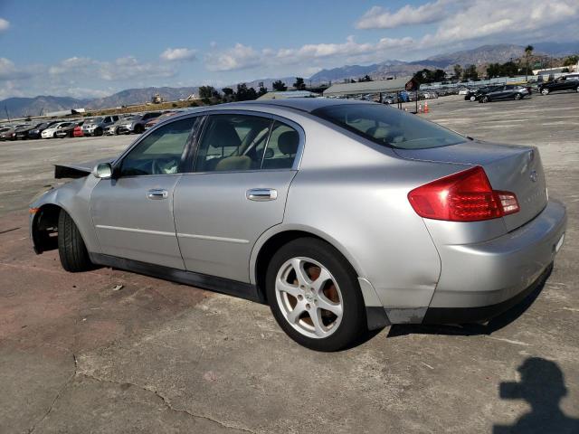 JNKCV51E34M114206 - 2004 INFINITI G35 SILVER photo 2