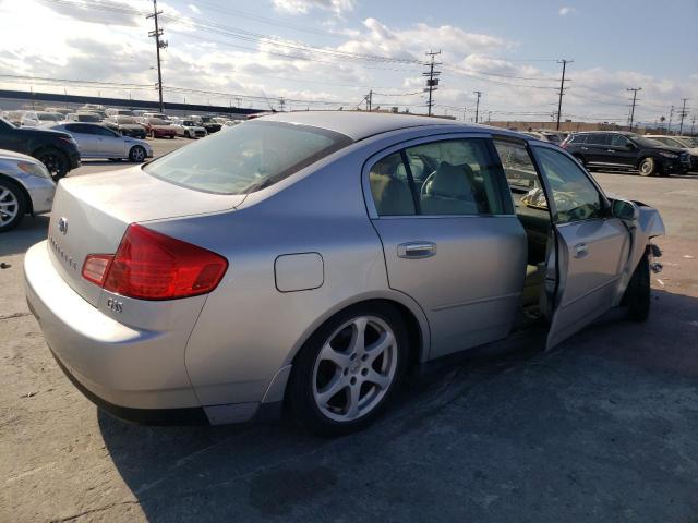 JNKCV51E34M114206 - 2004 INFINITI G35 SILVER photo 3