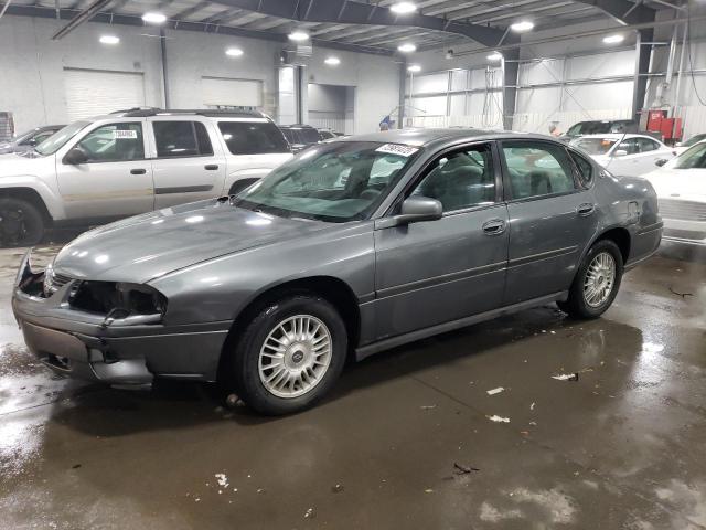 2G1WF52E559186056 - 2005 CHEVROLET IMPALA GRAY photo 1