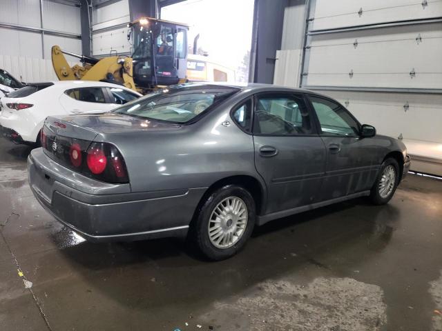 2G1WF52E559186056 - 2005 CHEVROLET IMPALA GRAY photo 3