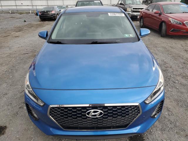 KMHH35LE2JU023655 - 2018 HYUNDAI ELANTRA GT BLUE photo 5