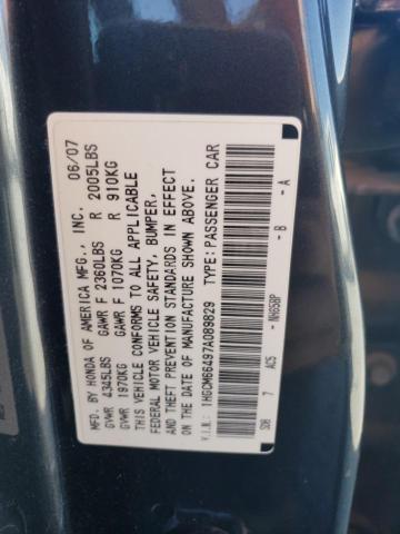 1HGCM66497A089829 - 2007 HONDA ACCORD SE GRAY photo 12