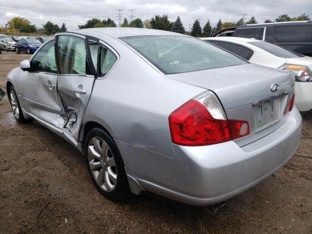 JNKAY01F57M462782 - 2007 INFINITI M35 BASE SILVER photo 2