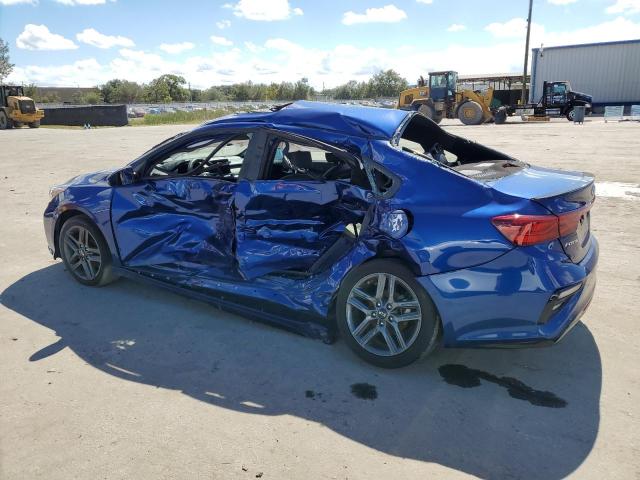 3KPF34AD6ME403522 - 2021 KIA FORTE GT LINE BLUE photo 2