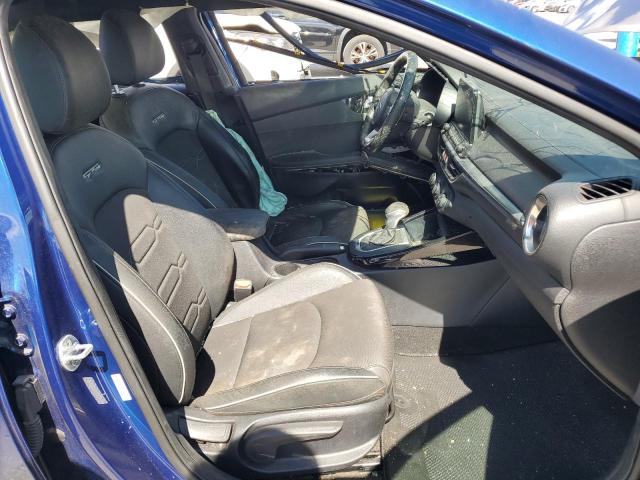 3KPF34AD6ME403522 - 2021 KIA FORTE GT LINE BLUE photo 7