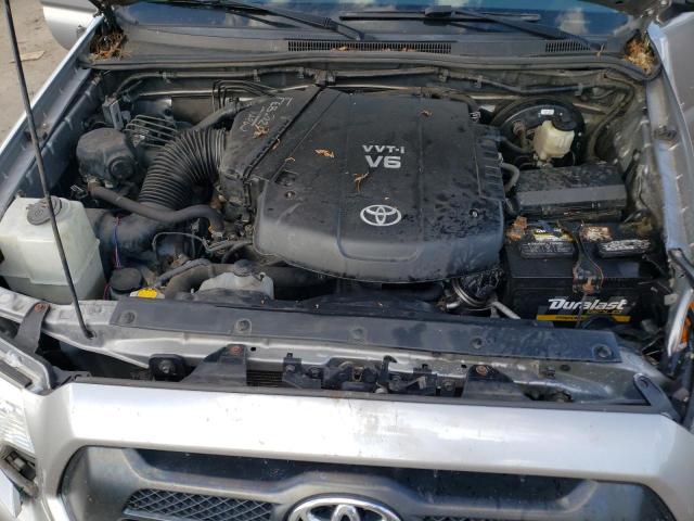 3TMJU4GN0FM174836 - 2015 TOYOTA TACOMA DOUBLE CAB PRERUNNER GRAY photo 11