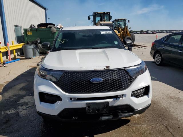 1FM5K8AB6MGC01327 - 2021 FORD EXPLORER POLICE INTERCEPTOR 白色 照片 5