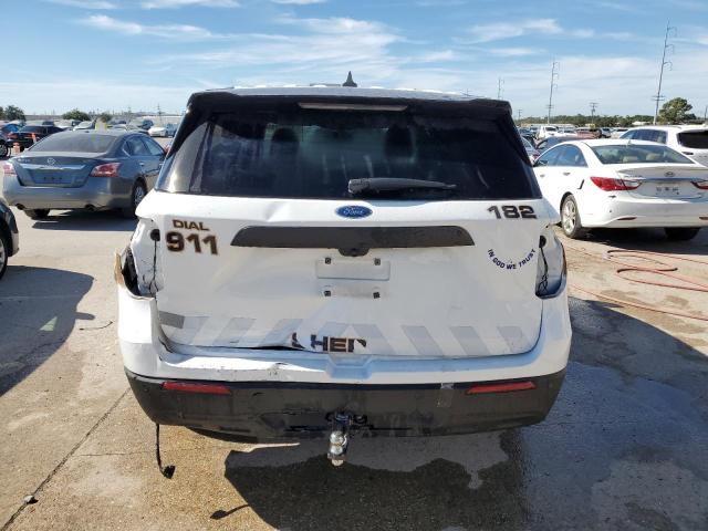 1FM5K8AB6MGC01327 - 2021 FORD EXPLORER POLICE INTERCEPTOR 白色 照片 6