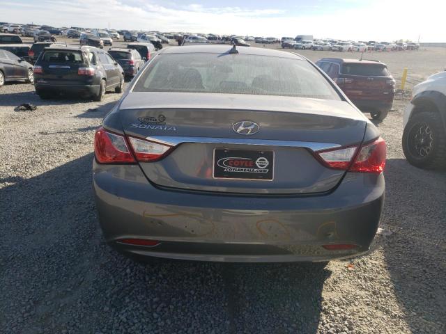 5NPEB4ACXDH793428 - 2013 HYUNDAI SONATA GLS GRAY photo 6